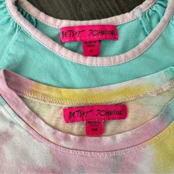 Betsey Johnson girls heart unicorn sequins Tshirt bundle set lot size 6/7 - Picture 7 of 10